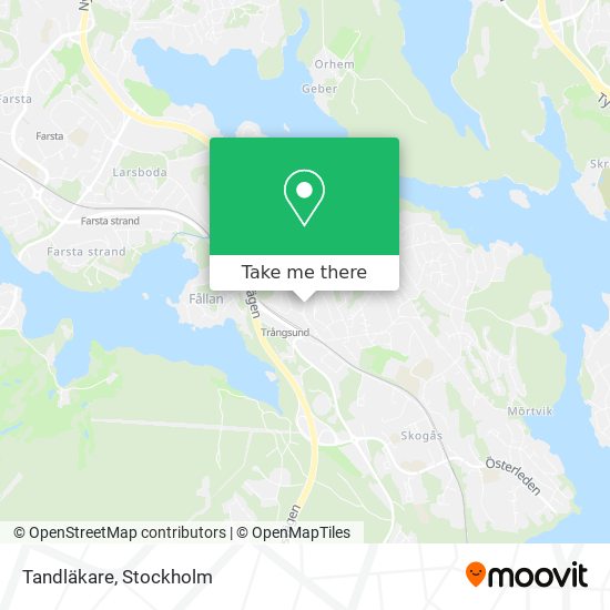 Tandläkare map