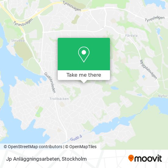 Jp Anläggningsarbeten map
