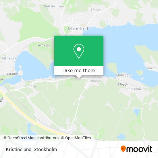 Kristinelund map