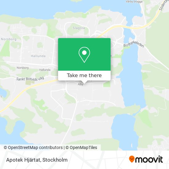 Apotek Hjärtat map