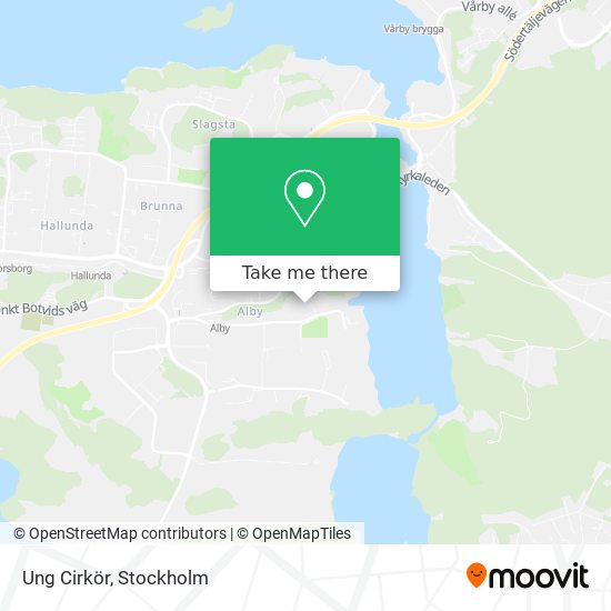 Ung Cirkör map