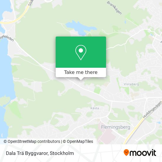 Dala Trä Byggvaror map