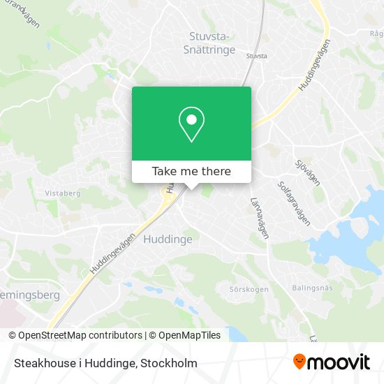 Steakhouse i Huddinge map