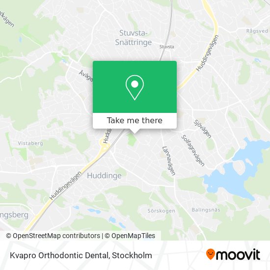 Kvapro Orthodontic Dental map