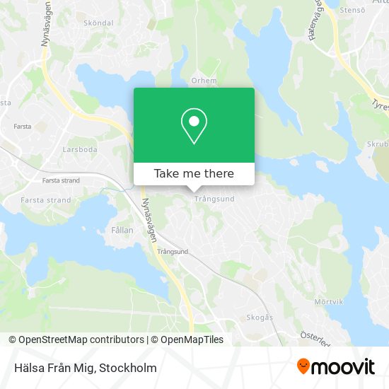 Hälsa Från Mig map