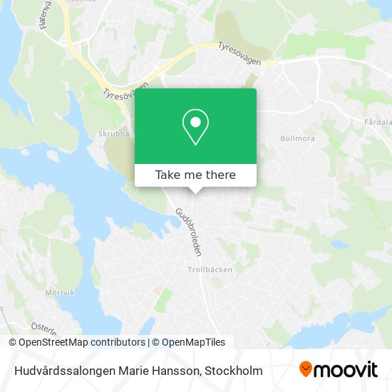 Hudvårdssalongen Marie Hansson map
