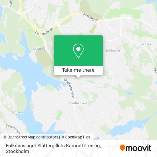 Folkdanslaget Slåttergillets Kamratförening map