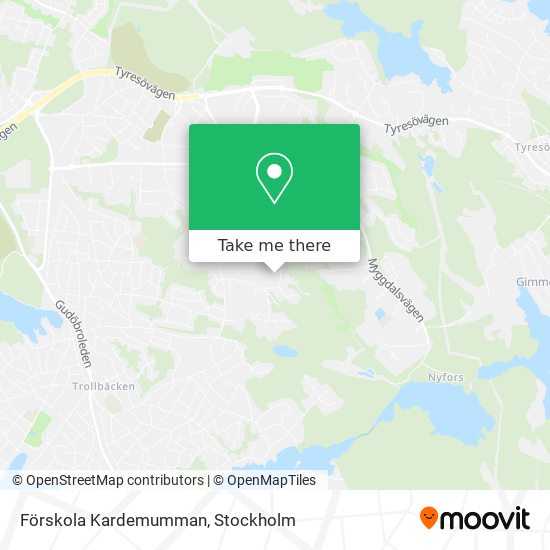 Förskola Kardemumman map