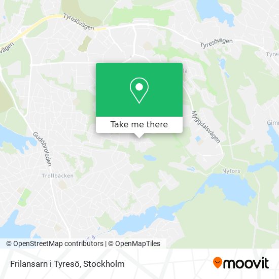 Frilansarn i Tyresö map