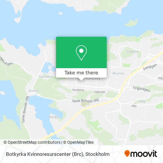 Botkyrka Kvinnoresurscenter (Brc) map