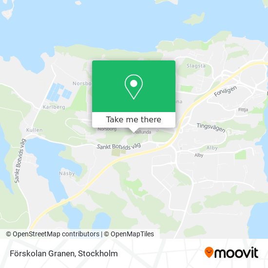 Förskolan Granen map