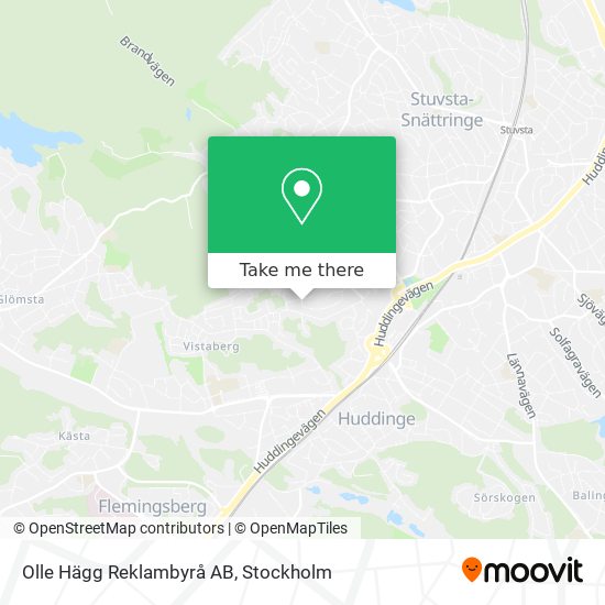 Olle Hägg Reklambyrå AB map