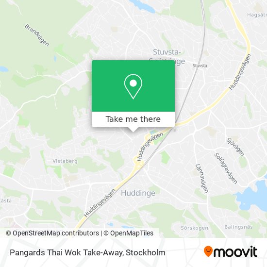 Pangards Thai Wok Take-Away map