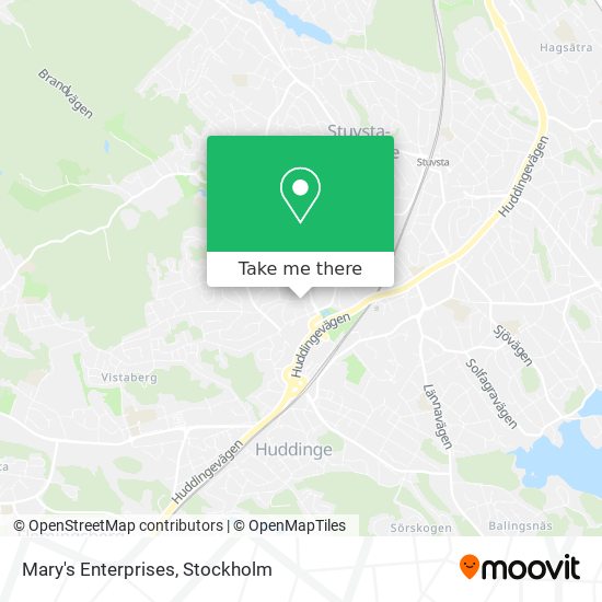 Mary's Enterprises map