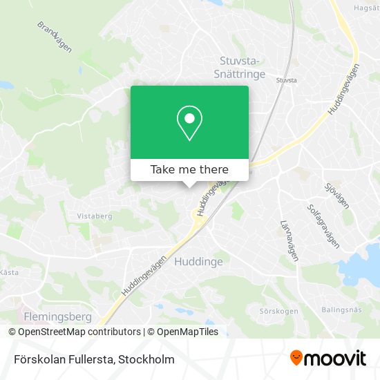 Förskolan Fullersta map