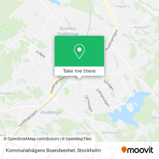 Kommunalvägens Boendeenhet map