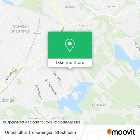 Ur och Skur Trehörningen map