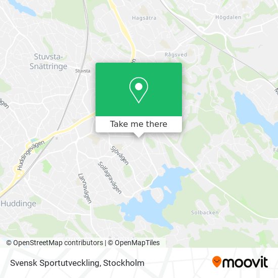 Svensk Sportutveckling map