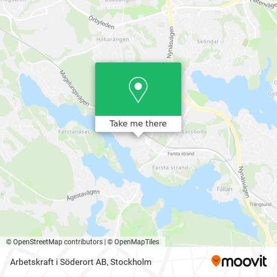 Arbetskraft i Söderort AB map