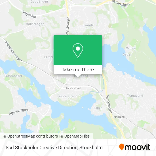 Scd Stockholm Creative Direction map