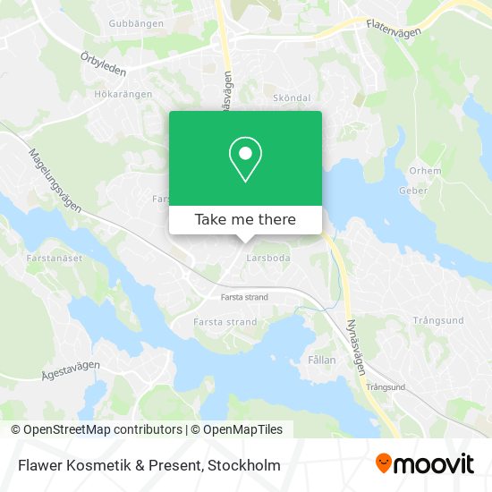 Flawer Kosmetik & Present map