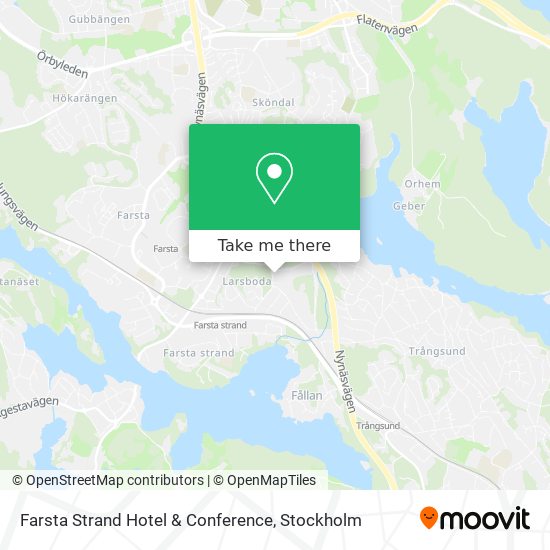 Farsta Strand Hotel & Conference map