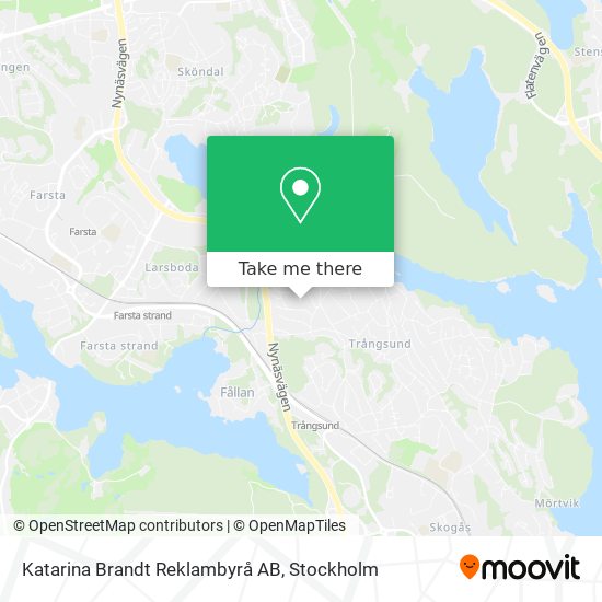 Katarina Brandt Reklambyrå AB map