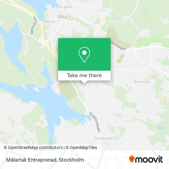 Mälartak Entreprenad map