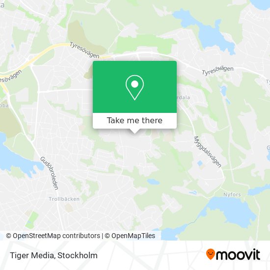 Tiger Media map