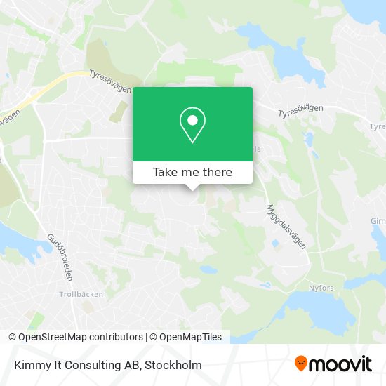 Kimmy It Consulting AB map