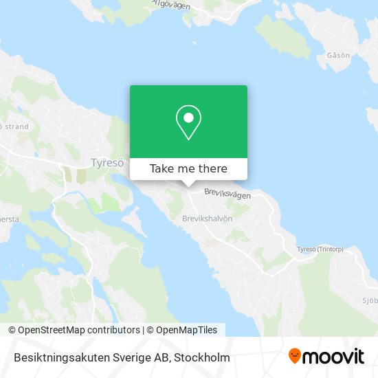 Besiktningsakuten Sverige AB map