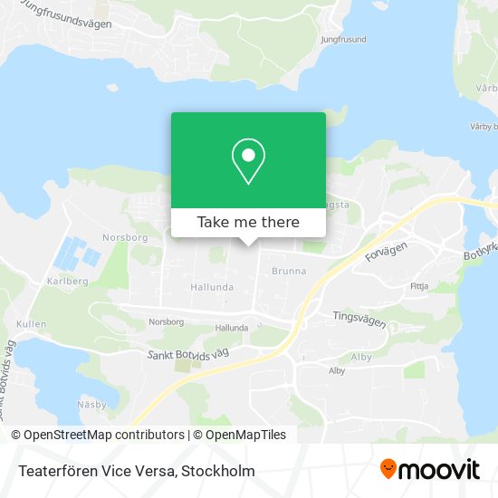 Teaterfören Vice Versa map