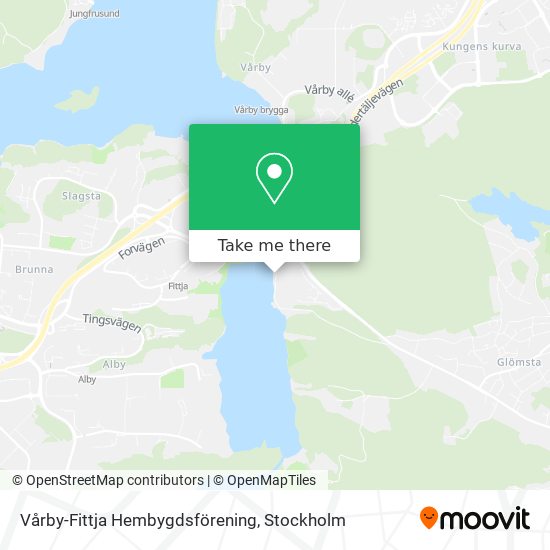 Vårby-Fittja Hembygdsförening map