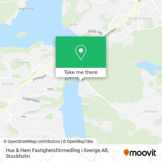 Hus & Hem Fastighetsförmedling i Sverige AB map
