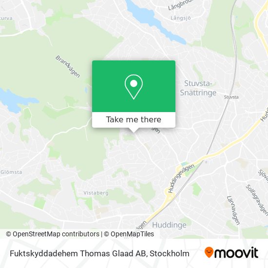 Fuktskyddadehem Thomas Glaad AB map