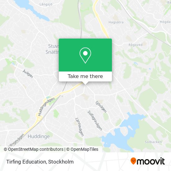 Tirfing Education map