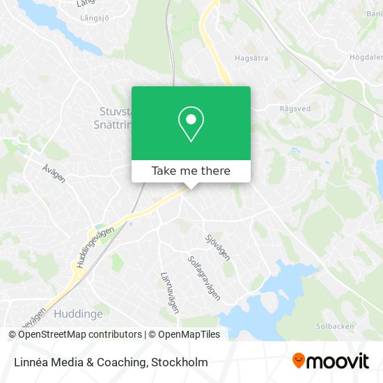 Linnéa Media & Coaching map