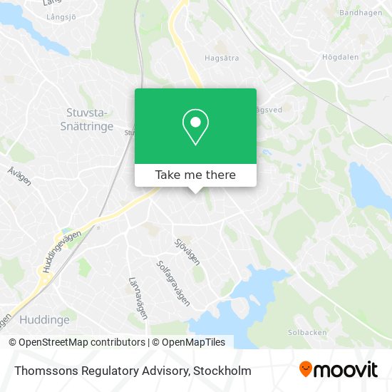 Thomssons Regulatory Advisory map