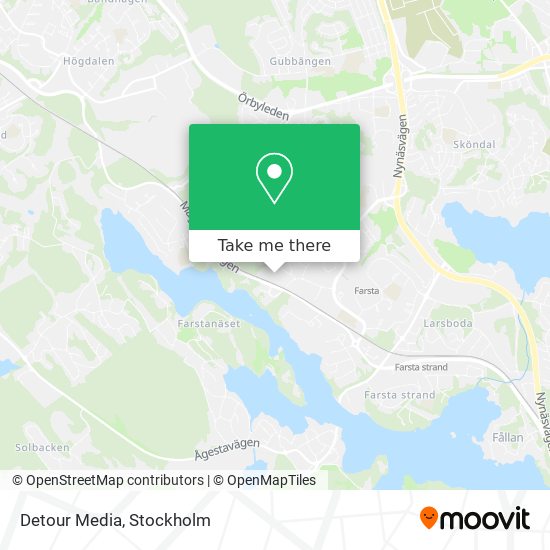 Detour Media map