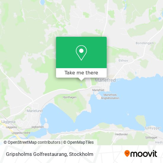 Gripsholms Golfrestaurang map