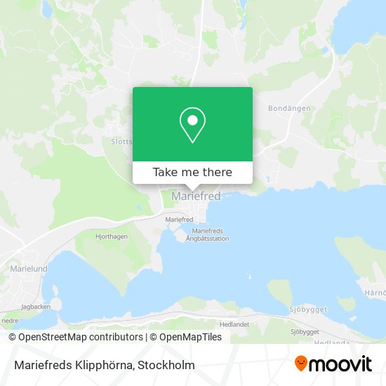 Mariefreds Klipphörna map