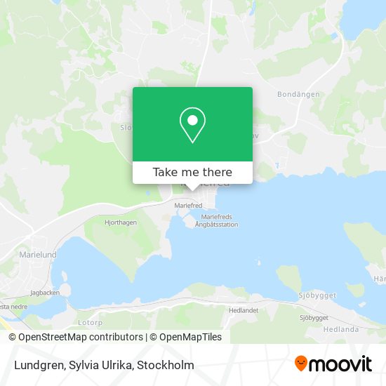 Lundgren, Sylvia Ulrika map