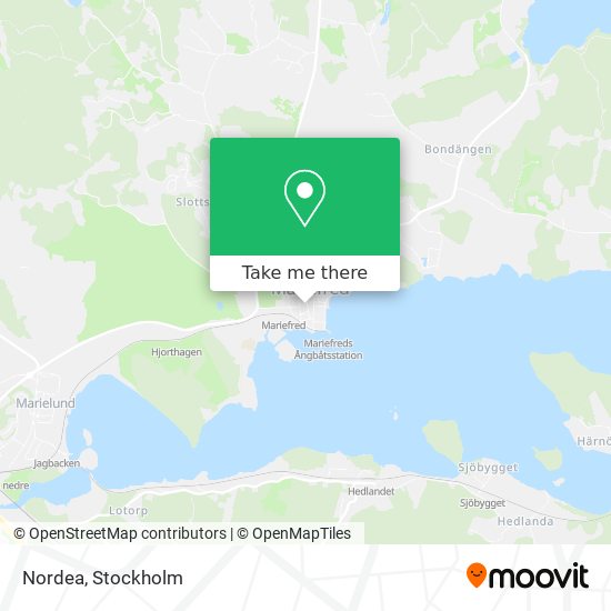 Nordea map