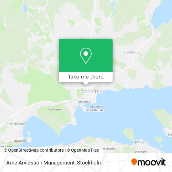 Arne Arvidsson Management map