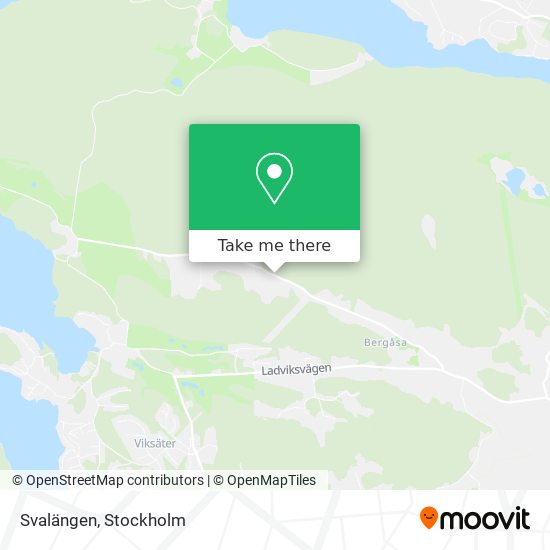 Svalängen map