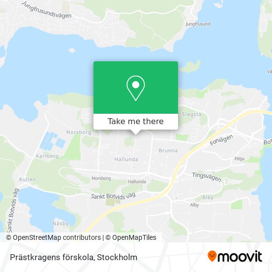 Prästkragens förskola map