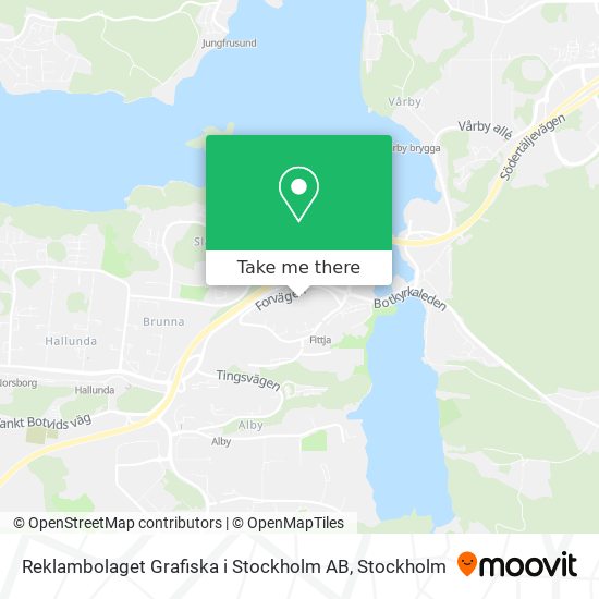 Reklambolaget Grafiska i Stockholm AB map