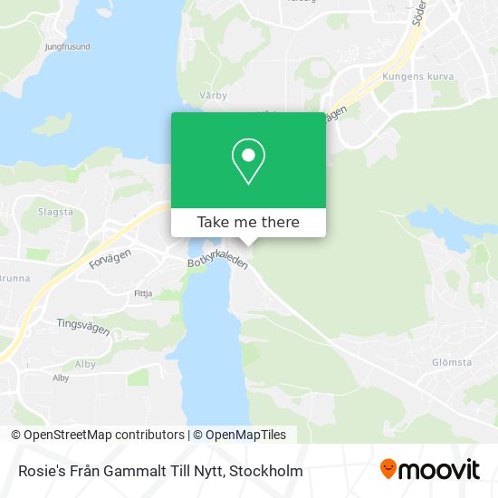 Rosie's Från Gammalt Till Nytt map