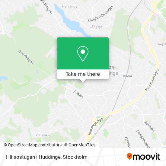 Hälsostugan i Huddinge map