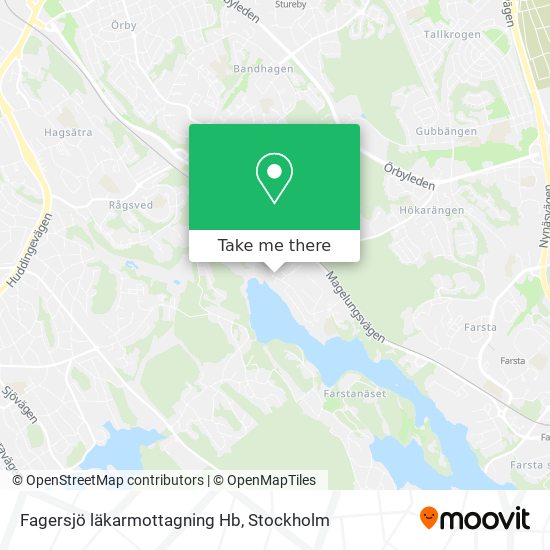 Fagersjö läkarmottagning Hb map